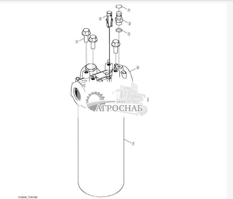Фильтр трансмиссии (прямой привод) 